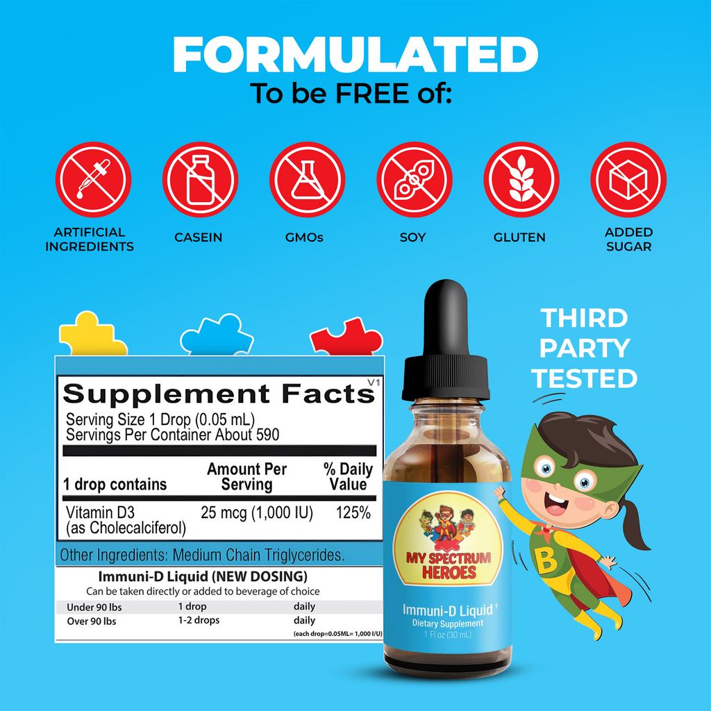 Immuni-D Liquid Dietary Supplement (Kids)